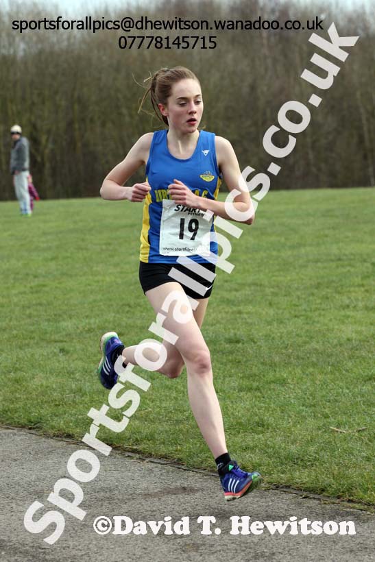 Senior womens North Eastern Counties AA Road Relay Champs., Hetton Lyons Country Park, Hetton-le-hole, County Durham